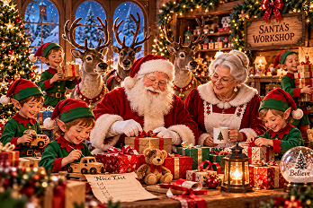 Who Are Santa’s Helpers? Elves, Mrs. Claus, Reindeer and More
